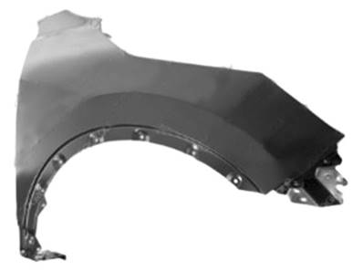 Aile avant droite NISSAN QASHQAI II phase 1 du 01/2014 au 08/2017, Neuve à peindre