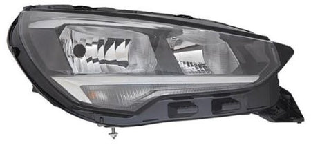 Phare Optique avant droit pour OPEL CORSA F depuis 2019, H7+H15+PY24W, Neuf