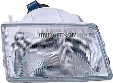 Phare Optique avant droit pour PEUGEOT 205, 1983 à 1996, H4, manuel, Neuf