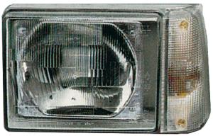 Phare Optique avant gauche pour FIAT PANDA I, 1986-1997, manuel, feu clignotant blanc, Neuf