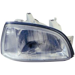 Phare optique avant droit électrique pour RENAULT CLIO I, 1996-1998, H4, Neuf