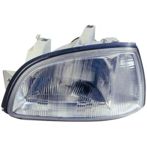 Phare optique avant gauche électrique pour RENAULT CLIO I, 1996-1998, H4, Neuf