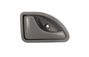 Poignée de porte avant gauche pour RENAULT TWINGO de 1998 à 2007, interne, Grise, 6MM, Neuve