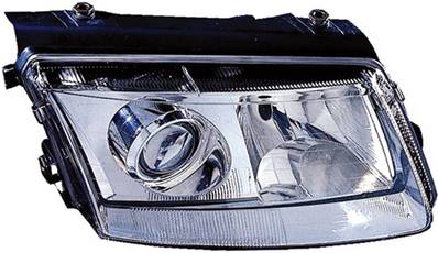 Phare Optique réglable électriquement avant droit pour VOLKSWAGEN PASSAT B5 ph. 1 1996-2000, H7+H7, Neuf