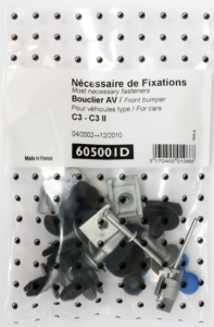 Kit de fixation assemblage Pare chocs avant pour CITROËN C3 I (A8) 2002 à 2010, Neuf (tous modèles)