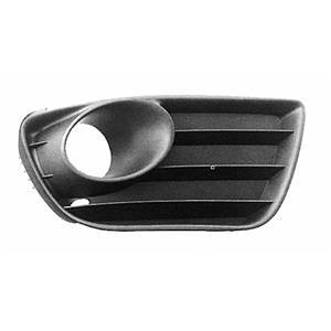 Grille calandre droite pour FIAT PUNTO II ph.2 2003-2009 noire trou antibrouillard, pare chocs avant