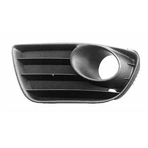 Grille calandre gauche pour FIAT PUNTO II ph.2 2003-2009 noire trou antibrouillard, pare chocs avant