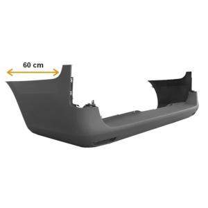 Pare chocs arrière pour MERCEDES VITO III (W447) depuis 2014, châssis long, Neuf à peindre