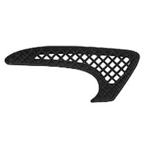 Grille arrière droite pour FIAT PUNTO II phase 1, 1999-2003, noire, calandre pare chocs arrière