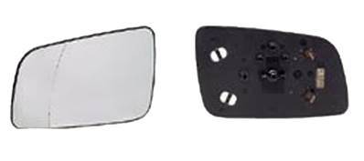 Miroir Glace rétroviseur gauche pour OPEL ASTRA G, 1998-2004, asphérique, dégivrant, Neuf