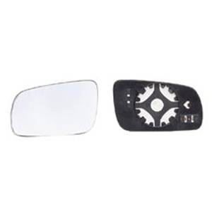 Miroir Glace rétroviseur gauche pour SEAT IBIZA II phase 3, 1999-2002, asphérique, à clipser, Neuf