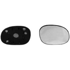 Miroir Glace rétroviseur droit pour PEUGEOT 206 Plus (206+) 2009-2013, dégivrant, à clipser