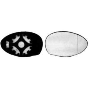 Miroir Glace de rétroviseur droit pour ALFA ROMEO 147 2000-2004, dégivrant, Neuf