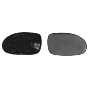 Miroir Glace rétroviseur droit pour CITROËN C5 I phase 1, 2001-2004, bleu, dégivrant, à clipser