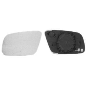 Miroir Glace rétroviseur gauche pour AUDI A3 I phase 2, 2000-2003, dégivrant, asphérique, à clipser