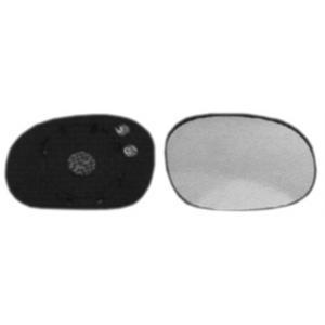 Miroir Glace rétroviseur droit pour CITROËN C2 phase 1, 2003-2008, dégivrant, à clipser, Neuf