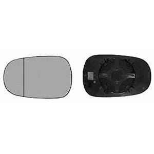 Miroir Glace rétroviseur gauche pour RENAULT SCENIC I phase 1, 1996-1999, asphérique, à clipser