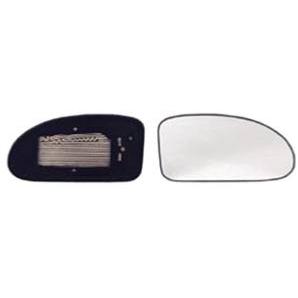 Miroir Glace rétroviseur droit pour FORD FOCUS I phase 2, 2001-2004, dégivrant, clips rectangulaire