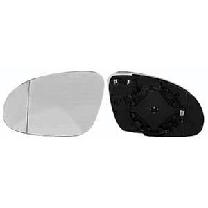 Miroir Glace rétroviseur gauche pour VOLKSWAGEN GOLF PLUS phase 2, 2009-2014, dégivrant, asphérique