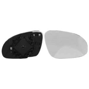 Miroir Glace rétroviseur droit pour VOLKSWAGEN GOLF PLUS phase 2, 2009-2014, dégivrant, à clipser