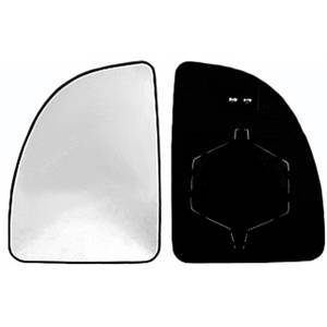 Miroir Glace rétroviseur gauche pour CITROËN JUMPER I phase 2, 2002-2006, verre supérieur dégivrant