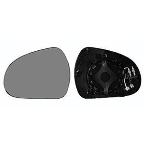 Miroir Glace rétroviseur gauche pour PEUGEOT 207 CC phase 2, 2009-2015, asphérique, à clipser, Neuf