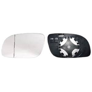 Miroir Glace rétroviseur gauche VOLKSWAGEN TOURAN I phase 2 2006-2010 dégivrant asphérique à clipser