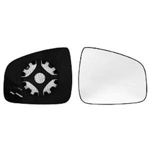 Miroir Glace rétroviseur droit pour DACIA DUSTER I phase 2, 2013-2017, à clipser, Neuf