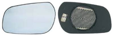 Miroir Glace rétroviseur gauche pour CITROËN XSARA ph. 1 1997-2000, dégivrant, asphérique, Bleu