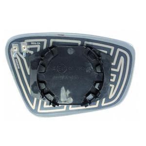 Miroir Glace de rétroviseur extérieur gauche pour SEAT MII, depuis 2012, dégivrant, avec support de fixation, neuf