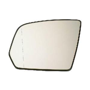 Miroir Glace de rétroviseur extérieur gauche pour MERCEDES CLASSE ML Phase 2, 2008-2011 (W164), dégivrant, asphérique, avec support de fixation, Neuf