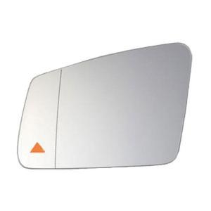 Miroir Glace de rétroviseur extérieur gauche pour MERCEDES CLASSE B phase 2 (W246) 2014-2019, BLIS, dégivrant, avec support de fixation, Neuf