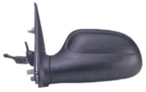 Rétroviseur gauche manuel pour CITROËN SAXO phase 2, 1999-2003, noir, Neuf