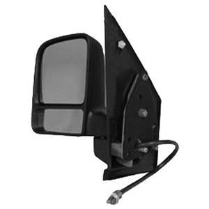 Rétroviseur gauche manuel pour FORD TRANSIT CONNECT I phase 1, 2002-2006, noir, Neuf