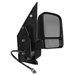 Rétroviseur droit manuel pour FORD TRANSIT CONNECT I phase 1, 2002-2006, noir, Neuf