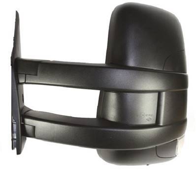 Rétroviseur gauche mécanique pour IVECO DAILY, 2006-2009, (bras long), Noir, Neuf