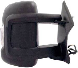 Rétroviseur droit électrique FIAT DUCATO III ph,1, 2006-2014, (bras moyen) dégivrant, feu clignotant, 16W