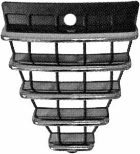 Grille de radiateur pour ALFA ROMEO 147 2004-2006, Neuve