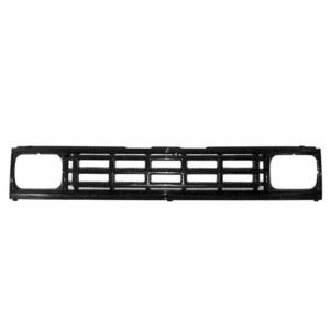 Grille de radiateur pour MITSUBISHI L200 II phase 1, 1987-1993, noire, Mod. 1/87>12/89, Neuve