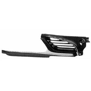 Grille de calandre droite pour RENAULT SCENIC I phase 1, 1996-1999, noir, baguette sous phare