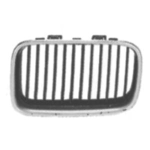 Grille radiateur avant gauche pour BMW Serie 3 E36 COUPÉ, 1990-1993, chromée, Neuve