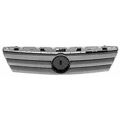 Grille radiateur pour MERCEDES (W168) CLASSE A, 1997-2001, mod. elegance/avantage, Neuve à peindre