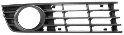 Grille de calandre droite pour AUDI A4 II 2000-2004, trou antibrouillard, Neuf