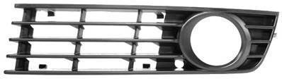 Grille de calandre gauche pour AUDI A4 II 2000-2004, trou antibrouillard, Neuf