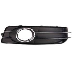 Grille de calandre droite pour AUDI A3 II ph.2 SPORTBACK 2008-2012 noire & chromée (S line), Neuve