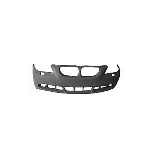 Pare chocs avant pour BMW Serie 5 E60-E61, 2003-2007, trous lave-phares, Neuf à peindre