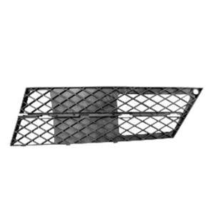 Grille pare chocs avant gauche pour BMW Serie 5 E60-E61 RY, 2007-2010, noire, Neuve