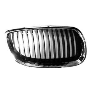 Grille de radiateur avant droite pour BMW Serie 3 E92/E93 COUPÉ/CABRIO 2006-2010, chromée/noire, Neuve