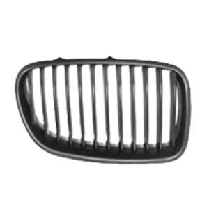 Grille de radiateur avant droite pour BMW Serie 5 F10, 2010-2013, chromée/noire, Neuve