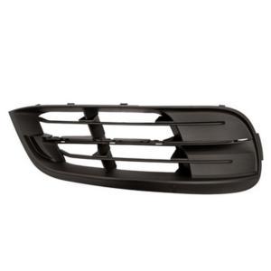 Grille pare chocs avant droit pour BMW Serie 5 F10N, 2013-2016, trous moulure, noire, Neuve